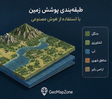 طبقه بندی پوشش زمین با هوش مصنوعی