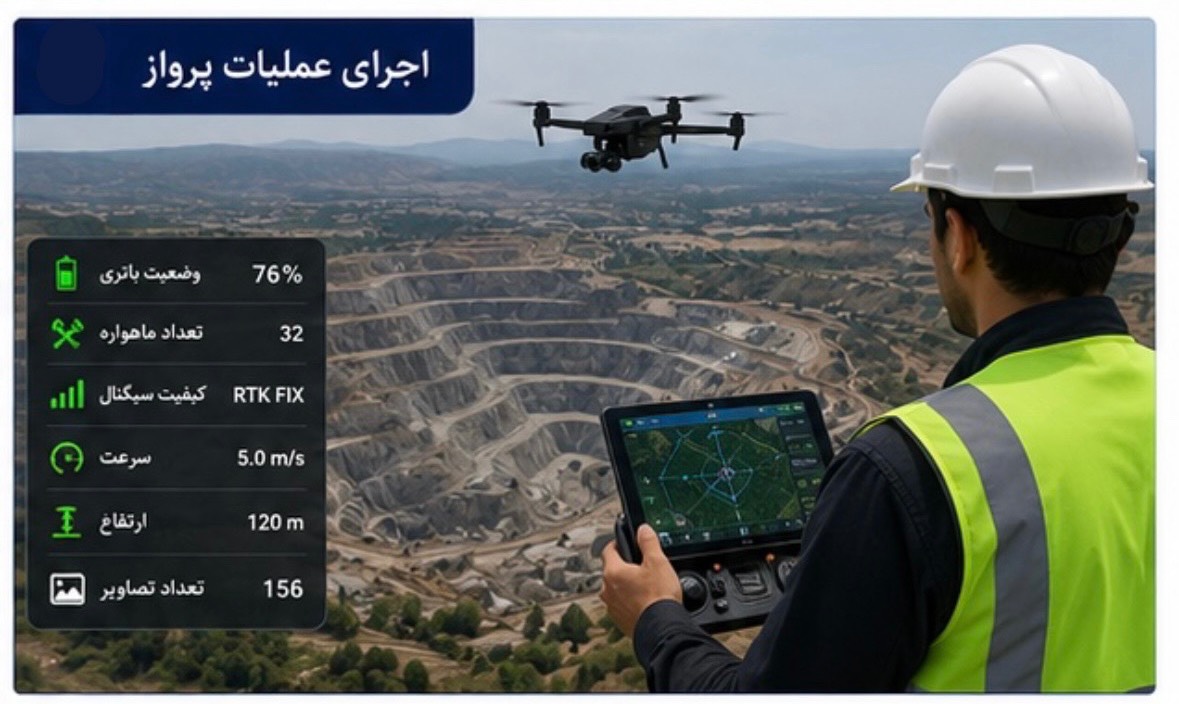عملیات پرواز با پهپاد