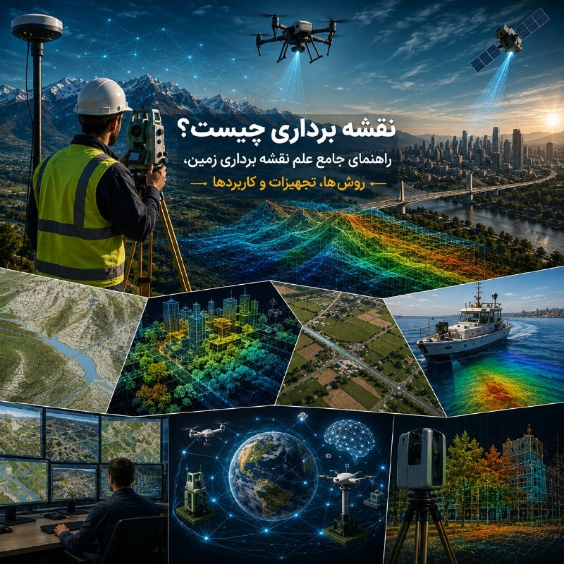 نقشه برداری چیست